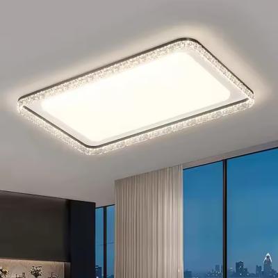 Modern Crystal LED Ceiling Light Surface Mounted For Bedroom Living Room Home Office