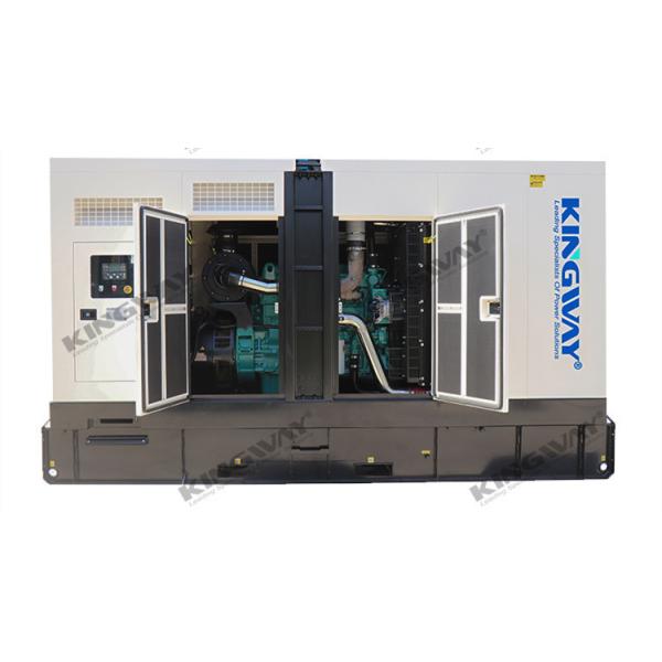 Super Silent canopy 400kw 500kva 400v 50hz 3 phase 4 wire diesel generator set silent