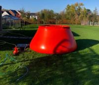 Réservoir d'eau d'oignon flexible en polyester pour l'irrigation des jardins