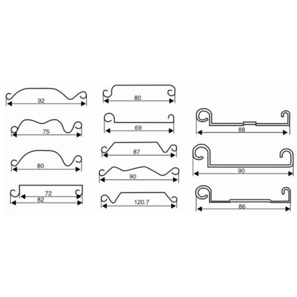 Гальванизированный крен двери предкрылка шторки ролика гаража металла стальной формируя машину