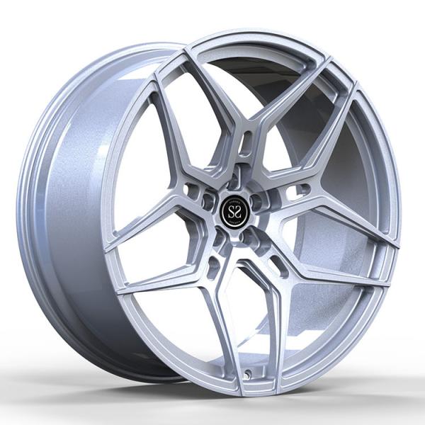 2014 Mercedes Benz E63s argenté 19X9.0 et 10.5 roues forgées