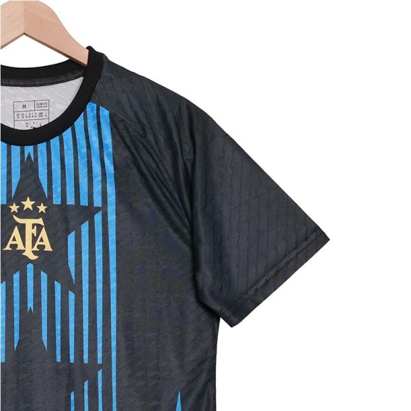 Argentina 2024 Black Training Suit Group Customization Team Sports Equipment