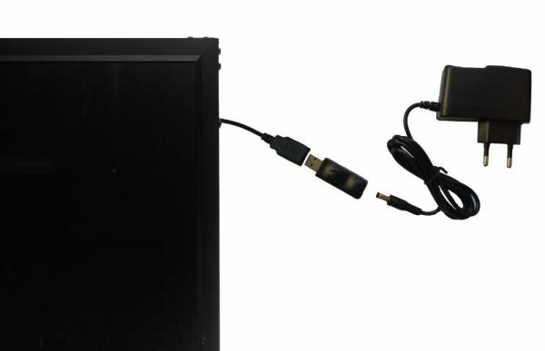 Voltage Output DC12V Aluminum Alloy Frame Triangle Stand LED Writing Board for Bar/Coffee