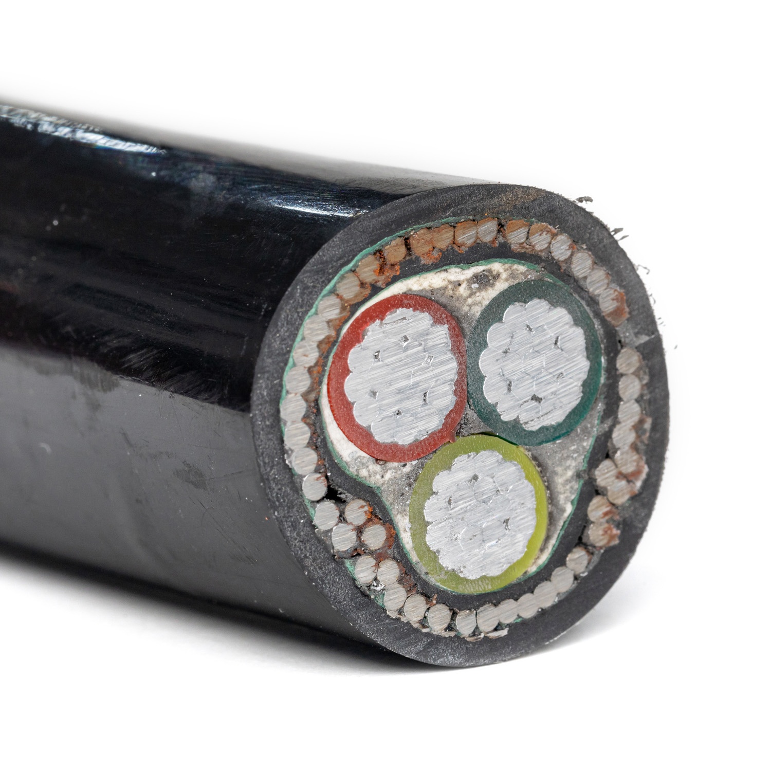 3 Core Steel Wire Armoured Cable 3*42mm2 3*100mm2 3*240mm2 AL/XLPE/SWA/PVC Low Voltage 0.6/1kV IEC60502 Standard Underground