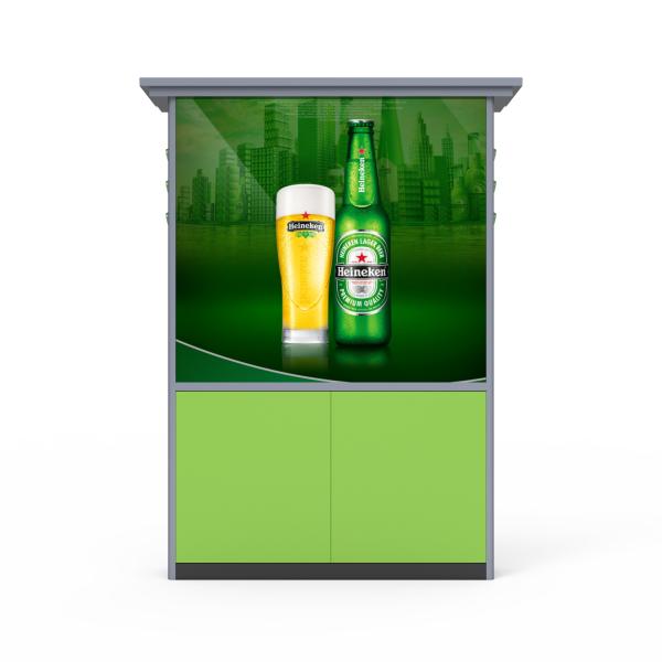 Commercial Supermarket  Blade Advertising Recycling Machine