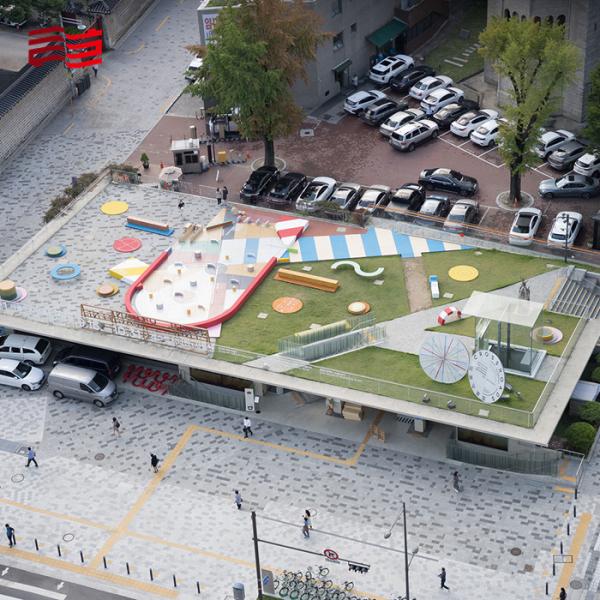 Comprehensive Solution for Outdoor Children's Playground Construction 1 Color Print Method