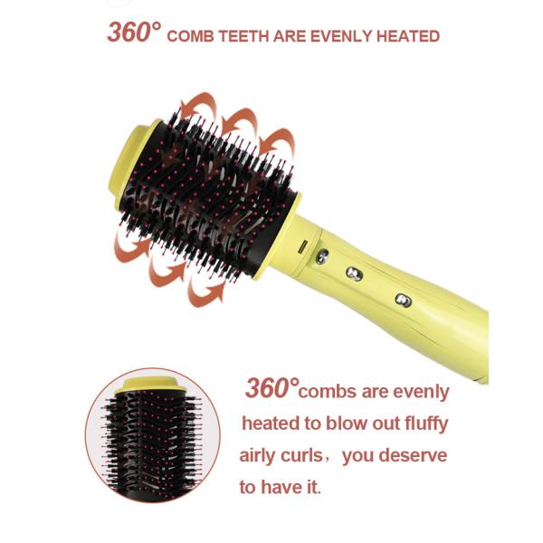 Сушильщик щетки волос 1000 ватт электрический, фен для волос Volumizer шага 110/240V один