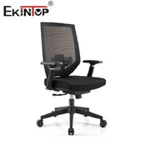 Chaise noire de Gray High Back Mesh Office pour le bureau avec des roues