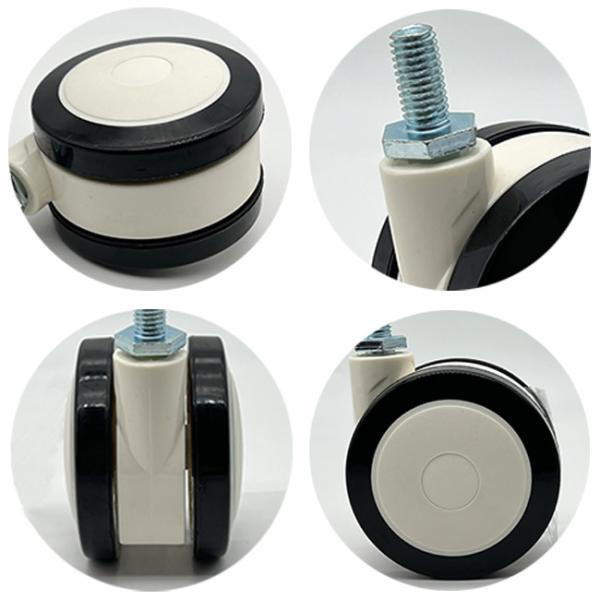 3 Inch Medical Nylon Locking Polyethylene Caster Hospital Stand Caster Wheels
