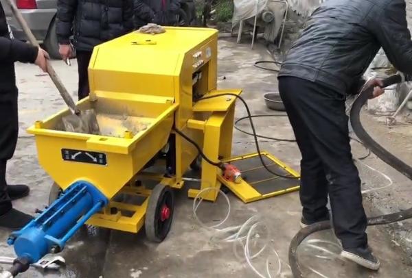 Mortar Sprayer Multifunctional Powder Wall Cement Machine With Mixer