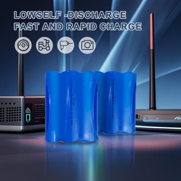 Высокая емкость 18650 3.7V 3500mah 14.8V 6600mah Аккумулятор для электроинструмента