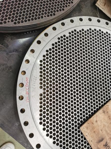 Échangeur de feuilles de tubes stationnaires ASME 0,1 à 10 mPa 800 kg