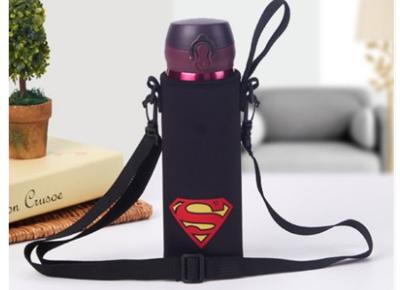 Custom Water Bottle Holder Bag With Shoulder Strap for Running Hiking Travel