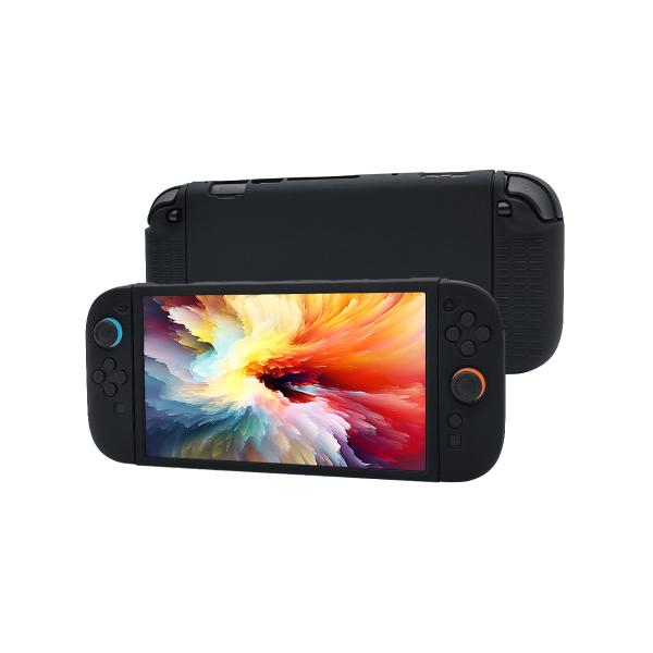 Anti-Slip Grip Lightweight Shockproof Design Split Silicone Joy-Con & Middle Frame Protective Case Kit for Nintendo Switch 2