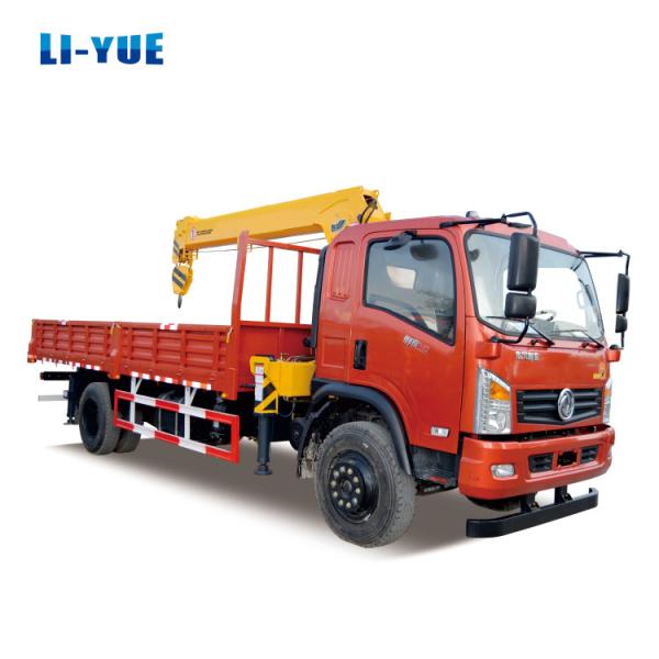 6 Ton Liyuan Hydraulic Valve Telescopic Boom Crane for Construction Machinery Sale
