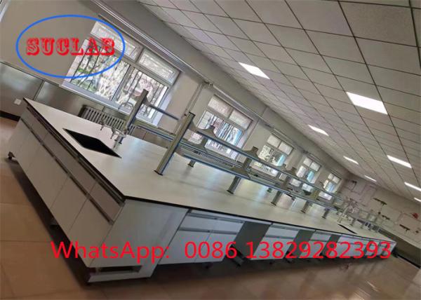 Multi Cabinet Lab Workbenches Suppliers With Fire Resistant Chemical Resistant Safety Features
