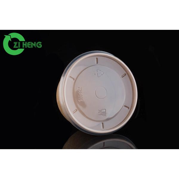 Шары Брауна круглые Крафт устранимые бумажные с крышками Биодеградабле для лапш