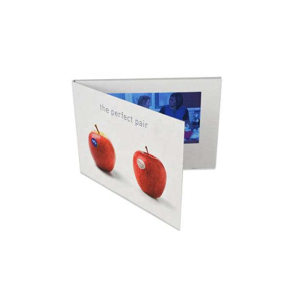 Mini LCD Screen Video Brochure With Full HD / TFT Screen 128MB Memory