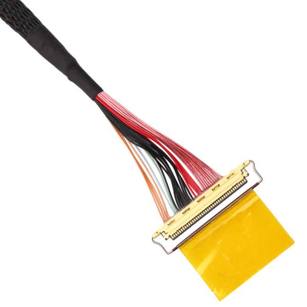 36 AWG Full Hd LVDS LCD Cable Assembly I-Pex 20453-240t-01 To 20453-240t-01