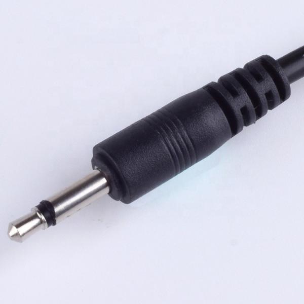 1M USB to 3.5mm 2 ploes Aux Audio Jack Connector Charging Cable for Speaker Phone