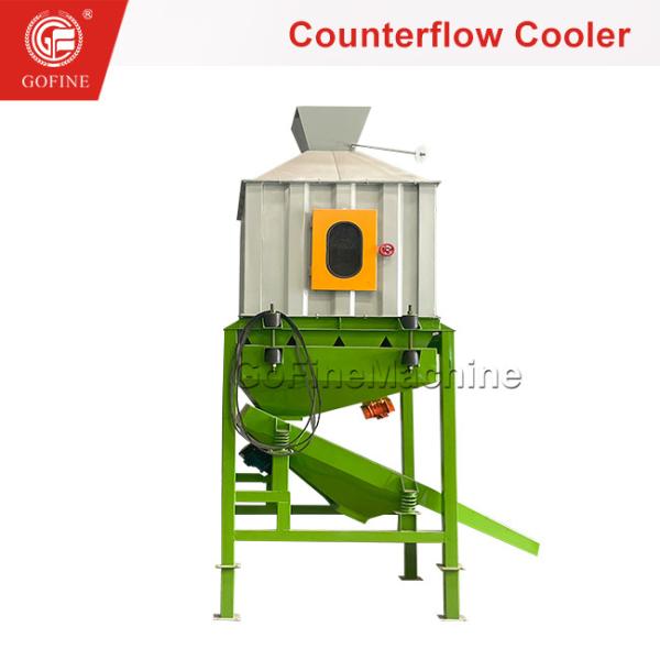 Biomass Pellet Cooler Wood Pellet Cooler With Vibrating Screener