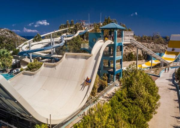 Ashland Gelcoat Fun Water Slides , Cool Water Slides Strong Reception Capacity