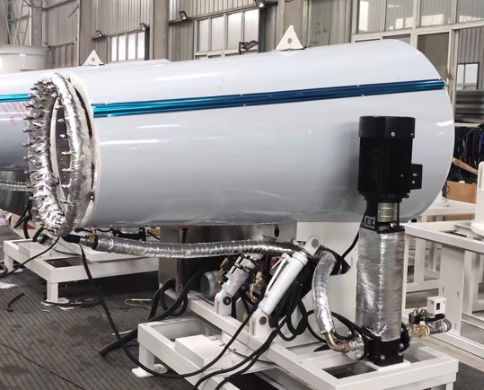 Высококачественной дистанционное управление установленное тележкой тумана 80M карамболя 45.6KW ISO9001