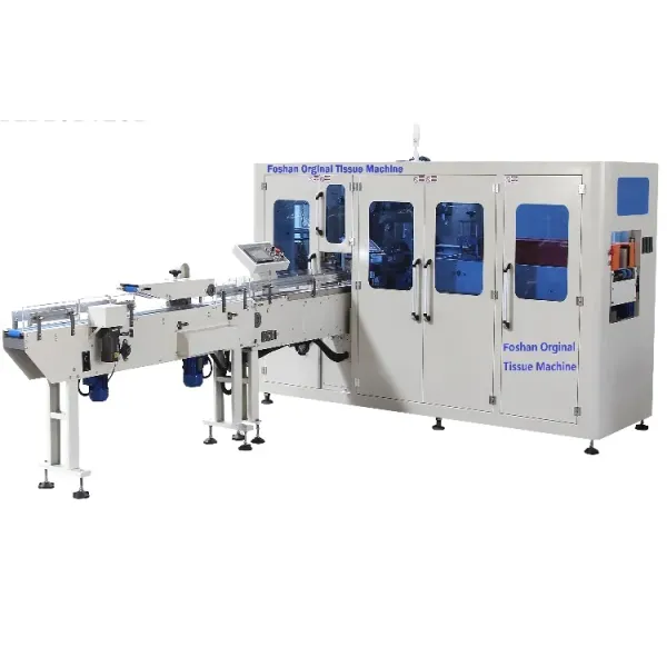 110 Meters/min V Fold Folding Machine  With Frequnecy Converter Speed Adjust And Servo Motor Control