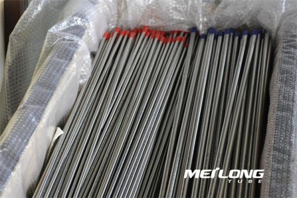 Grain Size Oil Gas Fields Seamless Stainless Steel Tubing Corrosion Resistance