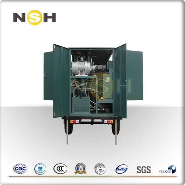 3000LPH Mobile Transformer Insulation Oil Purifier Single-Axle Double-Stage Vacuum Dehydration System