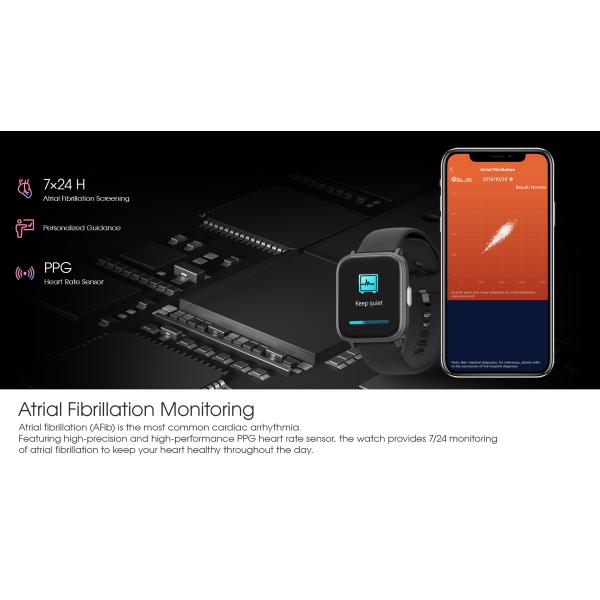 Изготовленный на заказ монитор Смартватч тарифа сердца круглой резинкы отслежывателя сна