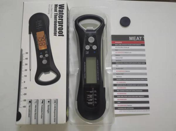 Digital Waterproof Instant Read Food Thermometer BBQ Cooking Oven Meat With Magnet