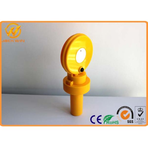 Portable Waterproof LED Two D Battery Engine Flashing Barricade Light  With Handle