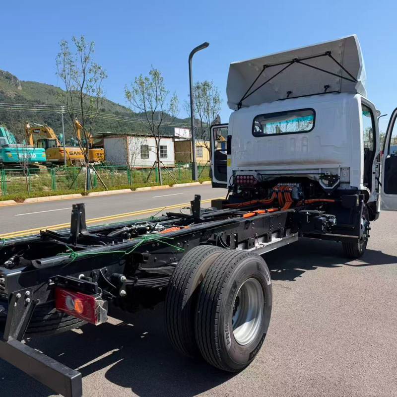 Large 140.15kwh Battery Low Operation Cost Foton Ollin Zhilan El 4.2m Electric Cargo Truck