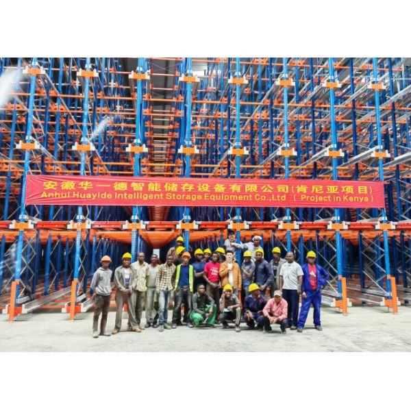 Radio Shuttle Racking Pallet Runner Rack