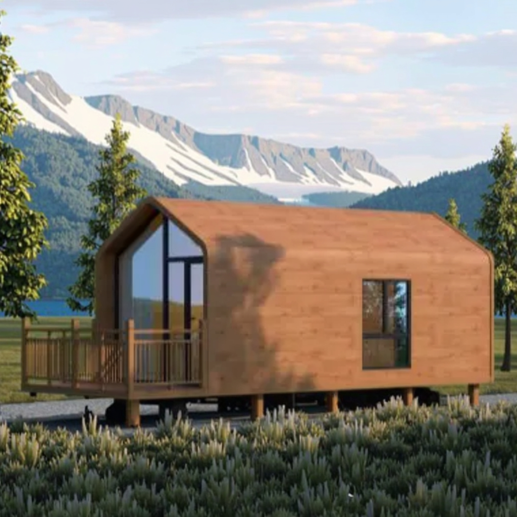 Hunan Designed Modern Light Steel Structure Waterproof  Houses Anti-Corrosion Durable Features for Hotels Resorts Shops