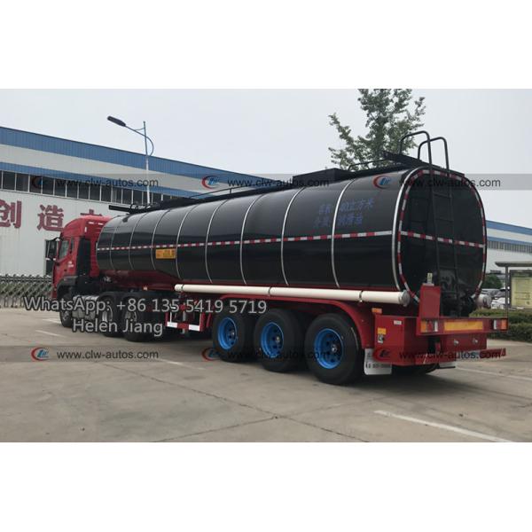 Tri Axle 25m3 40m3 Lubricating Oil Tank Semi Trailer