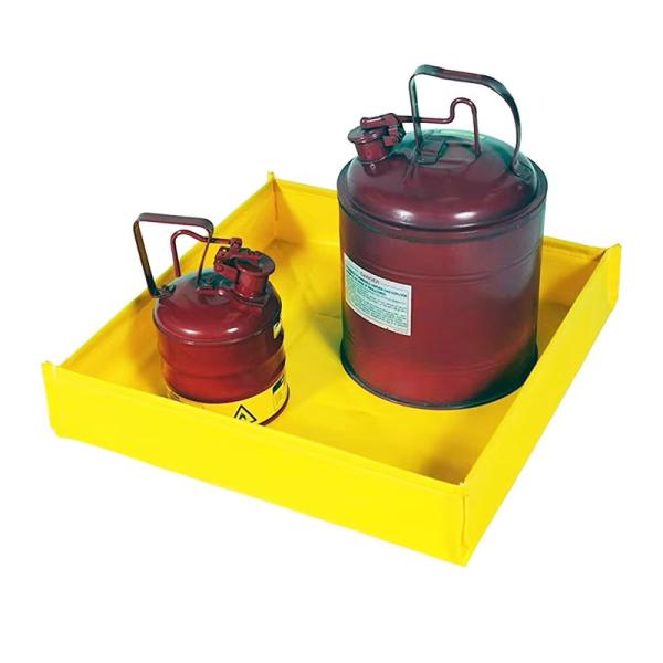 216L PVC Foam Wall Collapsible Containment Spill Berms Spill Bund Spill Basin