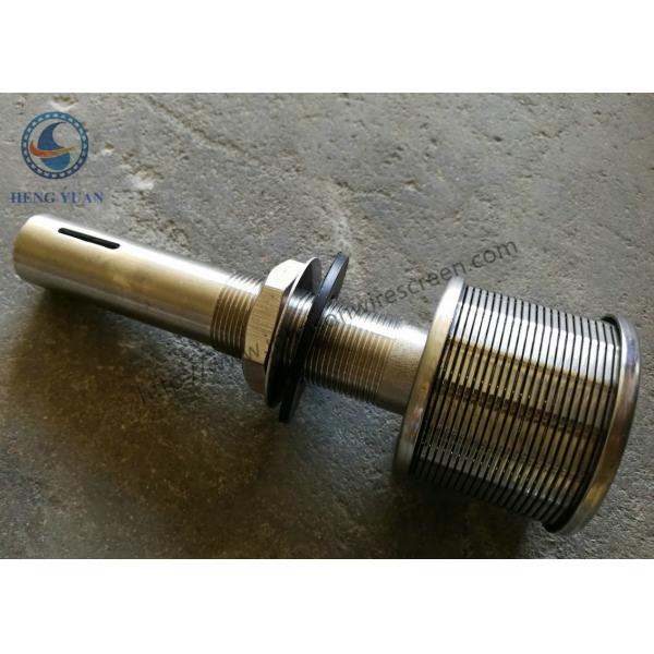 High Precision Water Screen Nozzle , Sand Filter Nozzles 316L Grade