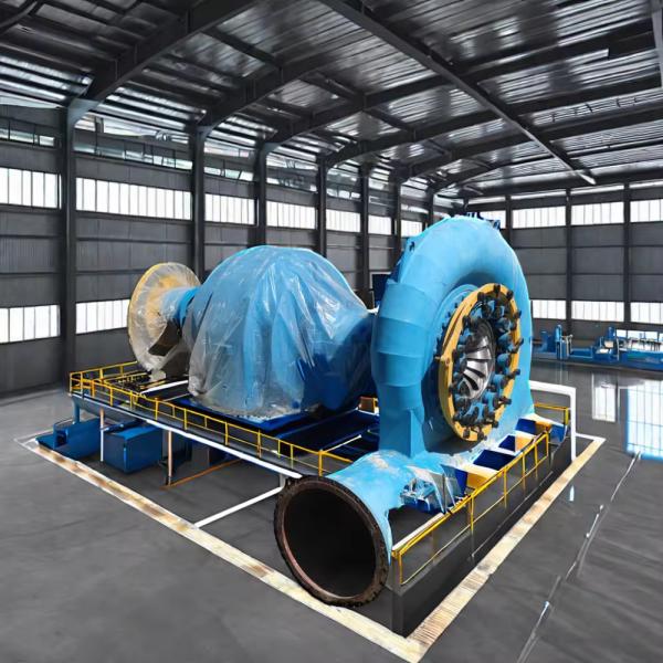 Durability Steel and Stainless Steel Hydroturbine Generator for Large Capacity Needs