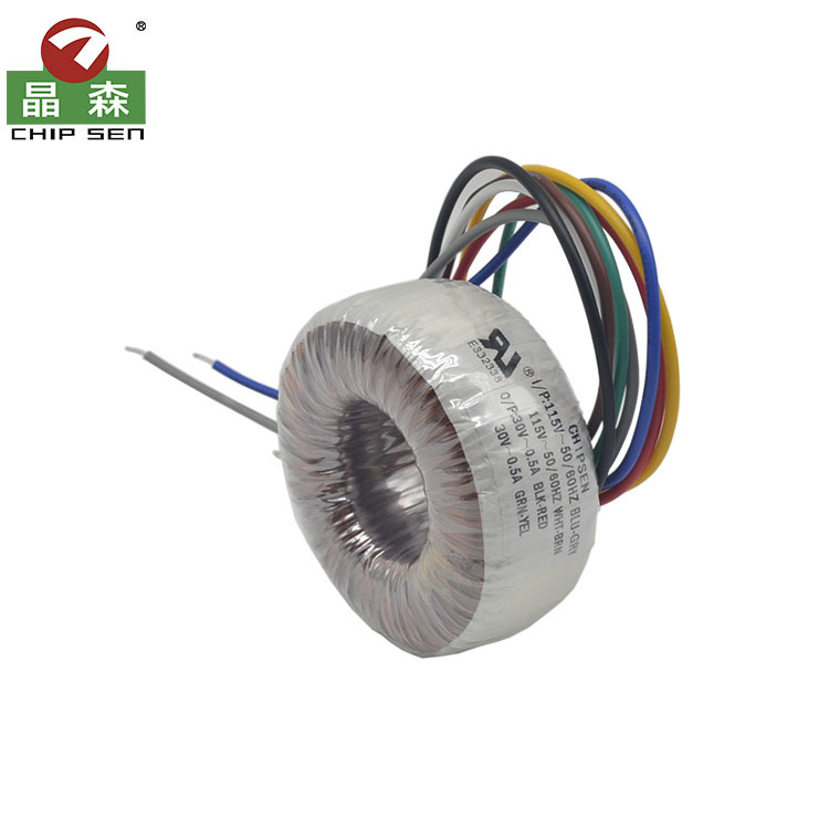 Noise Free Custom T50 380v To 24v Toroidal Transformer For Audio Amplifier
