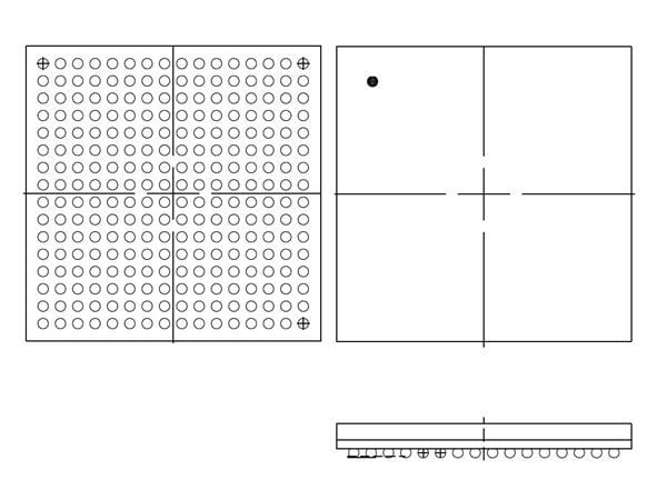 IC Integrated Circuits XC2C384-7FTG256C FTBGA-256 Programmable Logic ICs
