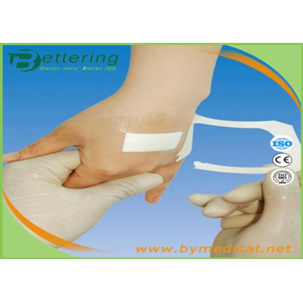 Medical Care PU Film IV Wound Dressing With Absorbent Pad And CCK Paper Frame