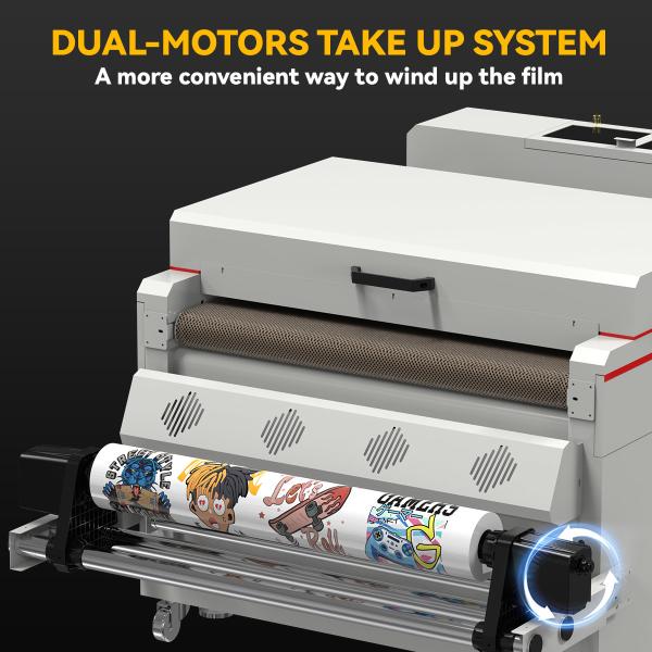 Machine de séchage de shaker DTF de haute précision de 90 cm pour imprimante DTF Epson de 90 cm