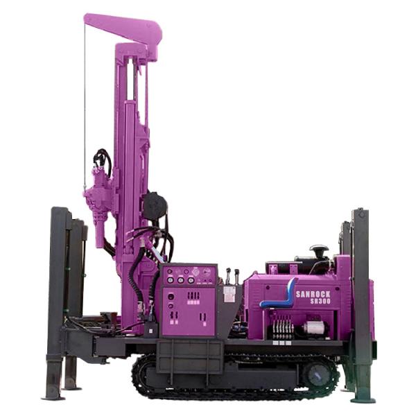 Equipamento de Perfuração de Poço de Água Profunda Furo 500m Máquina Hidráulica de Perfuração de Água
