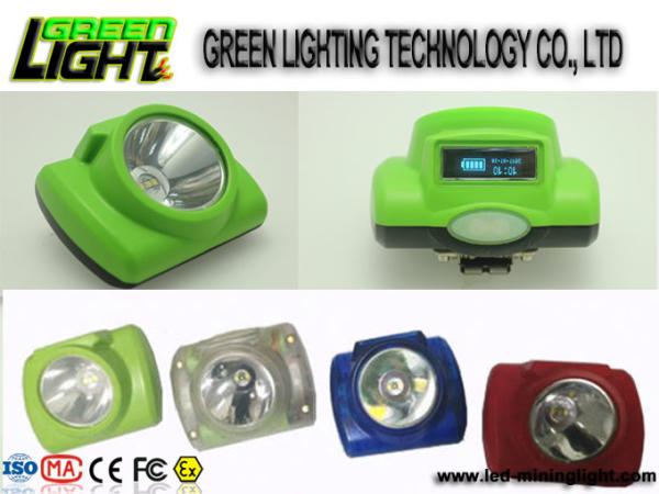 1.78W 13000lux Cordless Mining Headlamp For Hard Hat