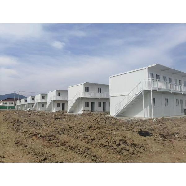 Boxspace 20ft Contenedor Van de oficina Contenedor de oficina móvil con eléctrico fácil de montar Cabina portátil de acero Kit de casa de marco