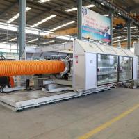 Linha de extrusão de tubos ondulados de alta produtividade e alta eficiência de 100-630 mm
