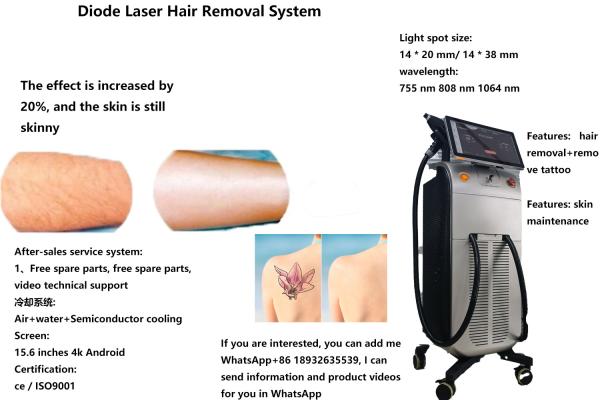 Stationary Q Switched Nd Yag Laser Machine Professional Pico Laser Tattoo Removal Machine 808nm