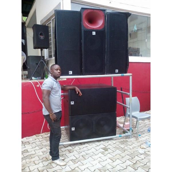 Outdoor Event Pro Audio Subwoofer Professional Audio Equipment